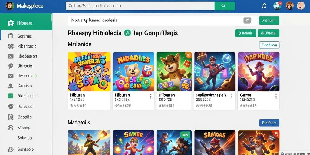 Screenshot menunjukkan tampilan grafis permainan yang menarik.
