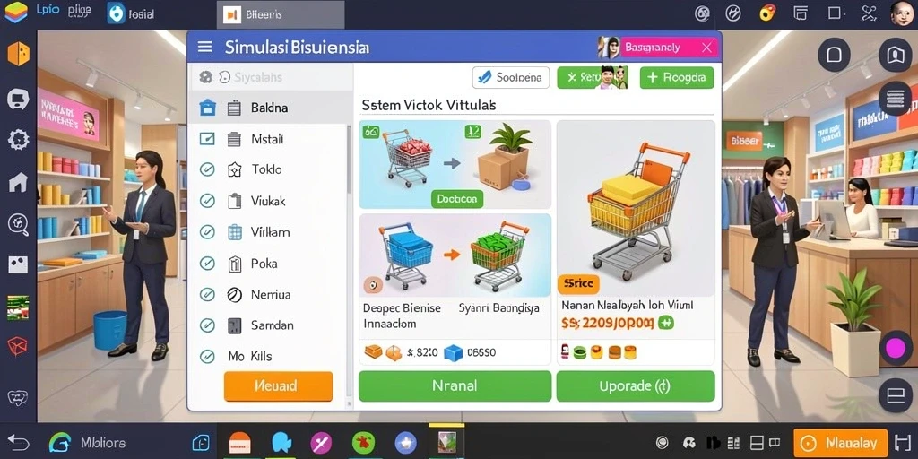 Tampilan antarmuka pengguna yang menarik dan intuitif.