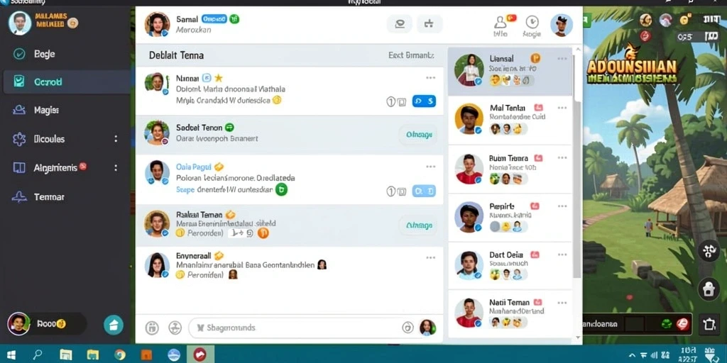 Tampilan antarmuka yang user-friendly dan menarik.