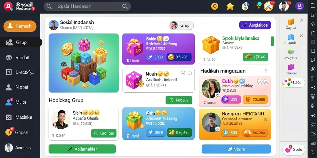 Tampilan antarmuka yang menarik dan user-friendly.