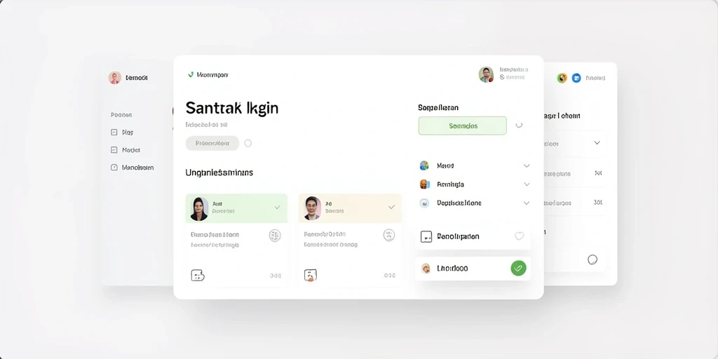Tampilan utama yang menarik dan intuitif.