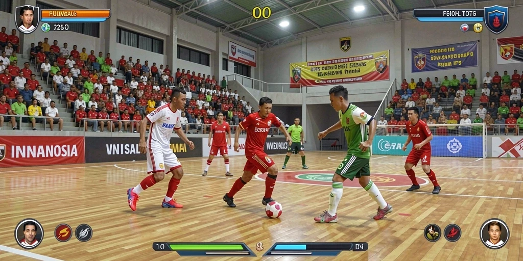 Tampilan awal game yang menawan dan mengundang.