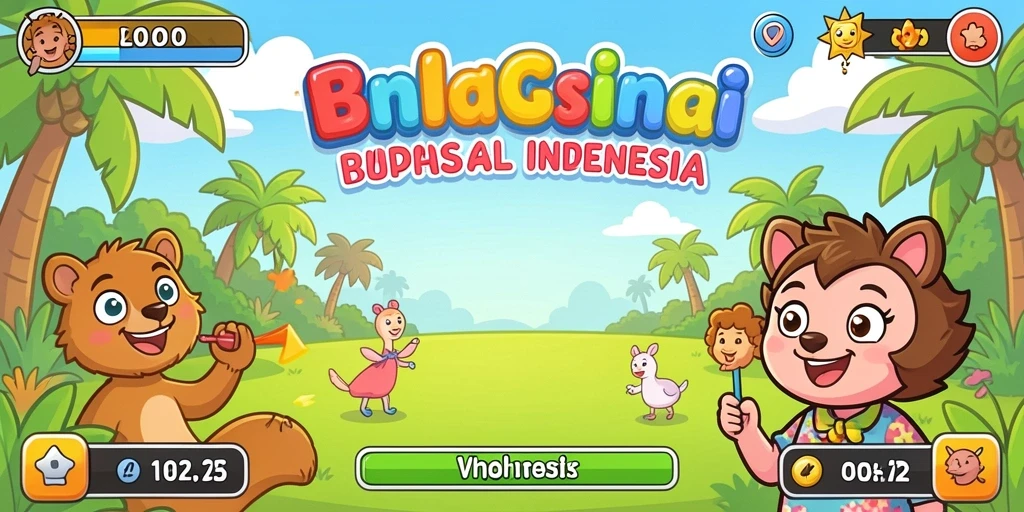 Tampilan utama game SPBU77 yang menarik.