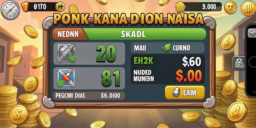 Tampilan menu utama SUPER5 yang menarik.