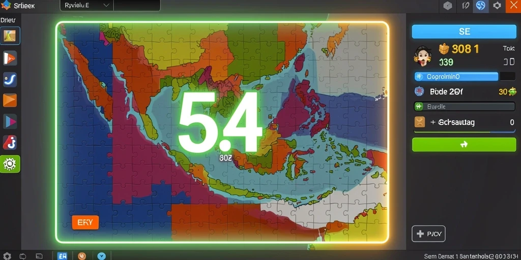 Tampilan antarmuka pengguna TTT888 yang menarik.